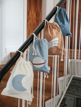 Darilna-vrečka-iz-blaga-Omela-Fabelab-Christmas-Gift-Bag - Moon-embroidery - Birch