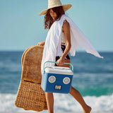 Hladilna torba z zvočniki za plažo Sunnylife Beach Cooler Box Sounds - Dolce Vita