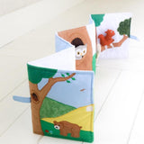 Aktivnostna mehka knjiga Gozdni prijatelji Oskar&ellen - Forest Friends Book