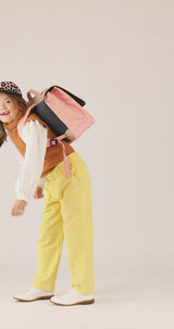 Otroška šolska torba It Bag Midi Jeune Premier - Cherry PomPon
