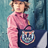 Otroška-šolska-torba-Classic-Midi-Jeune-Premier - Tiger-Navy