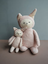 Mehka igrača Velika prijateljica Zajčica Fabelab Big Buddy - Mauve Bunny