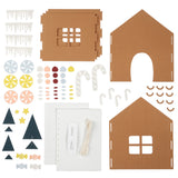 Božični ustvarjalni komplet Hišica iz medenjakov Fabelab Mini Makers - Gingerbread