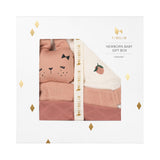 Darilni-set-ob-rojstvu-dojenčka-Fabelab-Newborn-Baby-Gift-Box - Peach