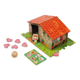Družabna igra potipaj in ugani Zabava na kmetiji Janod Board Game Fun Farm