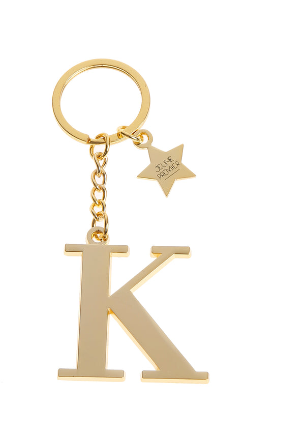 Obesek za ključe Jeune Premier Keychain Letter Classic Gold - K