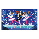 Kreativni set za izdelovanje baletnih slik z bleščicami Janod Fluorescent Glittering Dancers
