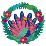 Kreativni set za izdelovanje reliefne stenske dekoracije Janod Peacock Relief Wall Decoration