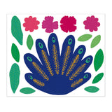 Kreativni set za izdelovanje reliefne stenske dekoracije Janod Peacock Relief Wall Decoration