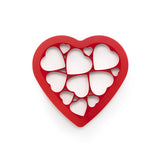 Model za piškote srčki Lékué Cookie Puzzle Hearts