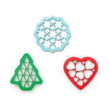 Komplet treh modelov za piškote Lékué Kit 3 Cookie Cutters