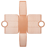 Velika otroška mrežasta košara za plažo Liewood Large Children’s Beach Bag Bloom Basket - Tuscany Rose