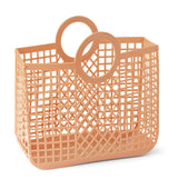 Velika otroška mrežasta košara za plažo Liewood Large Children’s Beach Bag Bloom Basket - Tuscany Rose