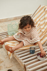 Majhna otroška mrežasta košara za plažo Liewood Small Children’s Beach Bag Samantha Basket - Sandy