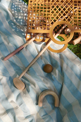 Majhna otroška mrežasta košara za plažo Liewood Small Children’s Beach Bag Samantha Basket - Sandy