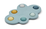 LW17436_1381_Senzorična-igrača-za-dojenčke-Oblak-Liewood-Anne-Pop-It -Toy - Cloud / Whale-blue-mix