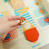 Lesena-namizna-otroška-družabna-igra-Leteči-ploščki-Janod-Wooden-Retro-paddles-game