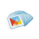 Lesena didaktična igra Janod Essentiel Tangram