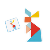 Lesena didaktična igra Janod Essentiel Tangram