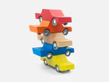 Lesen igralni avtomobilček Waytoplay Back & Forth Car - Yellow