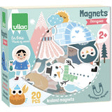 Leseni otroški magneti Severni Pol Vilac Iceland Magnets Michelle Carlslund - 20 kom