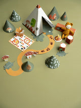 Ustvarjalna knjižica za izdelovanje iz papirja Začarani gozd Fabelab Mini Makers - Enchanted Forest Paper Activity Booklet