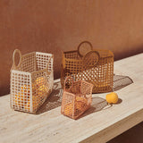 Majhna-otroška-mrežasta-košara-za-plažo-Liewood-Small-Children’s-Beach-Bag-Samantha-Basket - Tuscany-Rose