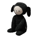 Mehka igrača Velika prijateljica Črna ovčka Fabelab Big Buddy - Black Sheep