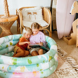 Napihljiv otroški bazen Sunnylife Inflatable Backyard Paddling Pool - Tie Dye