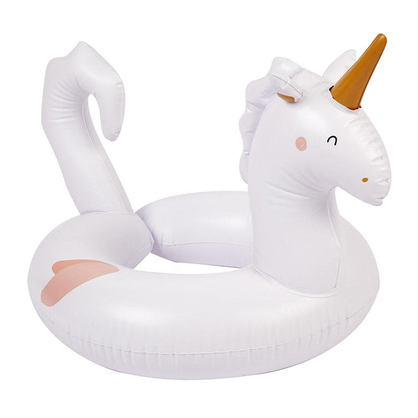 Napihljiv otroški plavalni obroč Sunnylife Mini Float Ring - Seahorse Unicorn