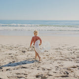 Napihljiv otroški plavalni obroč Sunnylife Mini Float Ring - Shell