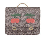 Otroška-šolska-torba-It-Bag-Midi-Jeune-Premier- Leopard-Cherry