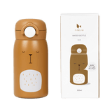 Otroška-steklenička-iz-nerjavečega-jekla-Medvedek-Fabelab-Kids-Water bottle-Bear - Ochre