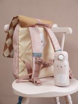 Otroška-steklenička-iz-nerjavečega-jekla-Zajček-Fabelab-Kids-Water-bottle Bunny - Old-Rose