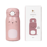 Otroška-steklenička-iz-nerjavečega-jekla-Zajček-Fabelab-Kids-Water-bottle Bunny - Old-Rose