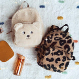 Otroški-nahrbtnik-za-vrtec-Petit-Monkey-Backpack-Teddy - Sand