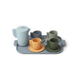 Otroški-silikonski-čajni-set-Liewood-Ophelia-Tea-Set - Blue