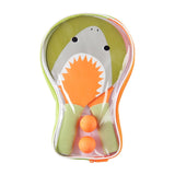 Otroški komplet loparjev za tenis na plaži Sunnylife Kids Mini Beach Bats - Shark Attack