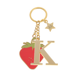 Otroški obesek za ključe Jeune Premier Keychain Letter Classic Gold - Ladybug