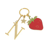 Otroški obesek za ključe Jeune Premier Keychain Letter Classic Gold - Ladybug