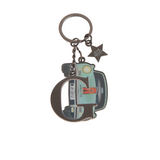 Otroški obesek za ključe Jeune Premier Keychain Letter Black Nickle - Monte Carlo