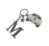Otroški obesek za ključe Jeune Premier Keychain Letter Black Nickle - Monte Carlo