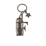 Otroški obesek za ključe Jeune Premier Keychain Letter Black Nickle - Racing Club