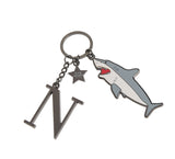 Otroški obesek za ključe Jeune Premier Keychain Letter Black Nickle - Sharkie