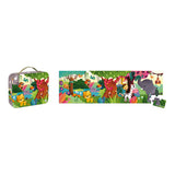 Otroški puzzli Džungla Janod Puzzle Panoramic Puzzle Jungle - 36 kosov