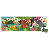 Otroški puzzli Džungla Janod Puzzle Panoramic Puzzle Jungle - 36 kosov