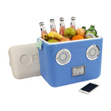 Hladilna torba z zvočniki za plažo Sunnylife Beach Cooler Box Sounds - Dolce Vita