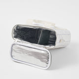 Hladilna-torba-za-plažo-Sunnylife-Canvas-Cooler-Drinks-Bag -Check-Coconut