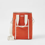 Hladilna-torba-za-plažo-Sunnylife-Canvas-Cooler-Drinks-Bag - Terracotta