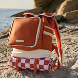 S2DLUXTC_Hladilni-nahrbtnik-za-piknik-s -priborom-za-2-osebi-Sunnylife-Luxe-Picnic-Backpack - Terracotta